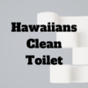 ハワイアンズの綺麗なトイレ
