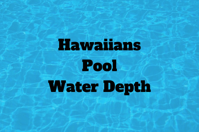 ハワイアンズのプールの水深